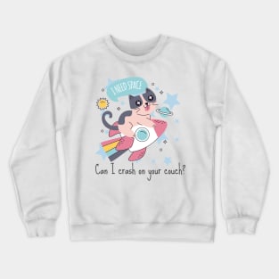 I Need Space Cat Crewneck Sweatshirt